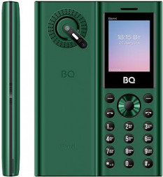 Телефон мобильный BQ 1858 Barrel Green/Black