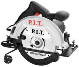 Пила циркулярная электрическая P.I.T. Пила циркулярная электрич. PKS185-C4 (1200Вт, 5500об/мин, диск 185х20мм, пропил 47/61мм, 45°) P.I.T. Пила циркулярная электрич. PKS185-C4 (1200Вт, 5500об/мин, диск 185х20мм, пропил 47/61мм, 45°)