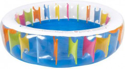 SUNCLUB Бассейн детский радужный 10628, размер: d190*50см (107411)