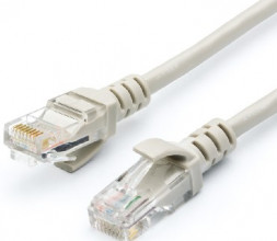 Патч-корд GEPLINK (GL3721) Патч-корд UTP, 15 M, литой, RJ45, CAT.5E серый