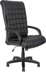 Кресло компьютерное ЯрКресло Кресло Кр71 ТГ ПЛАСТ ЭКО1 (экокожа черная)