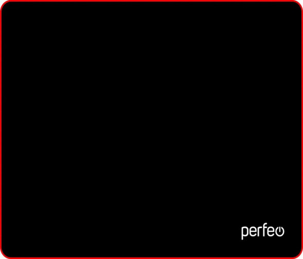 Коврик для компьютерной мыши PERFEO (PF_D0715) &quot;Black&quot; &quot;Красный&quot;