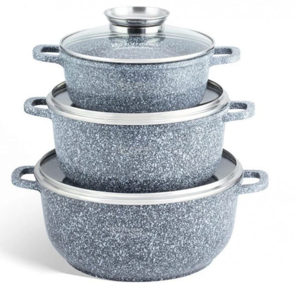 Набор посуды EDENBERG EB-8020 лит.алюм. (6 предметов)