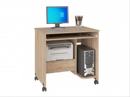 Стол компьютерный МЕБЕЛЬ-КОМПЛЕКС СК-05 Дуб сонома (1 уп.)