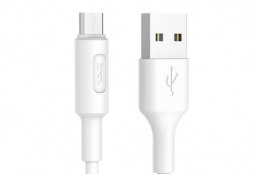 Кабель HOCO (6957531080138) X25 USB (m)-microUSB (m) 1.0м - белый