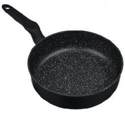 Сковорода SATOSHI Стоун d24см, антипригарное покрытие Мрамор, индукция 846-444