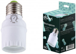 Датчик освещения фотореле DUWI 25873 5 FR-04 E27 белый