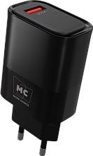 СЗУ MORE CHOICE (4620202553393) NC09a СЗУ 1USB 3.0A QC3.0 15W б , черный
