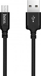 Кабель HOCO (6957531062905) X14m Times speed MicroUSB (m) 2M - черный