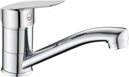 Смеситель для кухни АНТЕЙ 211040-ANT Кристалл Смеситель д/кухни шар. с коротким изливам, креп.шпилька d35мм