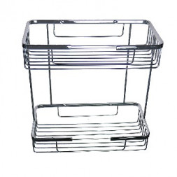 Полка САНАКС 75032 Полочка прямоугольная двойная