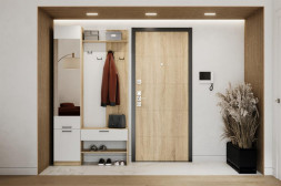 Прихожая МЕБЕЛЬ-КОМПЛЕКС Прихожая Торонто исп.4 Дуб сонома/ Белый (3 кор.)