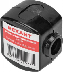 Зажим REXANT (07-0731) Зажим ответвительный У-731М (4-10/1,5-10 мм ) IP20 (сжим, орех)
