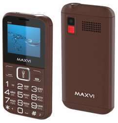 Телефон мобильный MAXVI B200 Brown