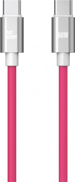 AKSBERRY (6900327580015) X165 Liquid silicone Type-C -Type-C, розовый