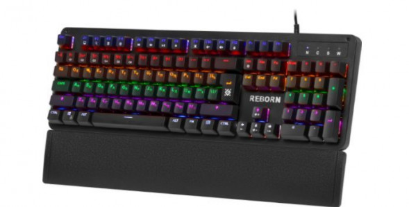 Клавиатура DEFENDER (45165) Reborn GK-165DL, механическая