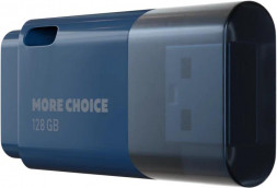 флэш-накопитель MORE CHOICE (4610196401121) MF128 USB 128GB 2.0 Dark Blue