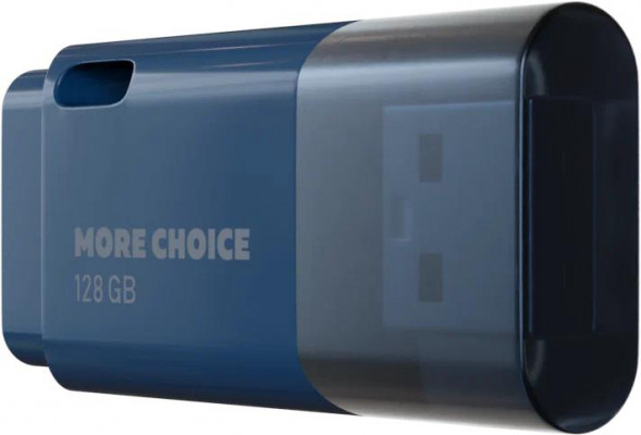 флэш-накопитель MORE CHOICE (4610196401121) MF128 USB 128GB 2.0 Dark Blue