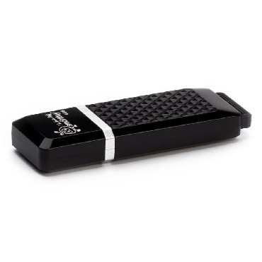 USB флеш SMARTBUY (SB64GBQZ-K) 64GB QUARTZ SERIES BLACK