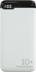 Power bank MORE CHOICE (4620202552549) PB19-10 White - 10000mAh 2USB