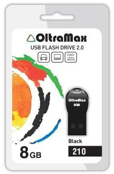 USB флэш-накопитель OLTRAMAX OM-8GB-210-черный